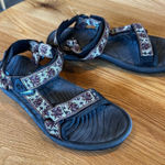 Teva  Sandals Black Multi-Color Outdoor Sporty Adjustable Straps Hiking Ready 7 Photo 0