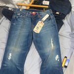 Lucky Brand Blue Boyfriend Jeans Photo 2