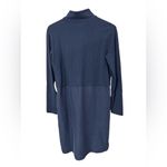 Tommy Bahama NWT Navy Blue Henley Quarter Zip Long Sleeve Dress X Small Photo 1