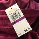 Michael Kors  Burgundy Plush Velvet Joggers Plus Size XXL NWT $88.00 Photo 11