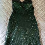 Speechless NWT Green Sequin Bodycon Dress – Size Large Photo 0