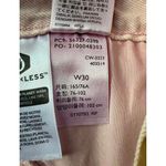 Levi's 501 Pink Denim Shorts with Frayed Hem Photo 6