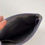 Coach Signature Satin Mini Wristlet Pouch in Dusty Purple Grey Photo 7