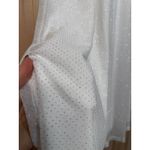 Lulus NWT  Magnetic Glamour White Balloon Sleeve Mesh Bustier Jumpsuit Elegant XS Photo 5