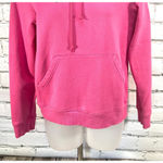 Adidas Vintage  Women's Pink Essentials Linear Pullover Hoodie Size S Photo 3