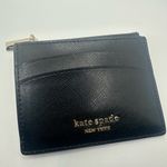 Kate Spade Black Textured Card Holder/ Coin Purse Photo 0