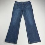 J.Jill Left Hand Twill Mid Rise Boot Cut Jeans Stretch 29.5”Inseam Size 8P Photo 0