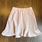 J.Crew  Pale Pink Drapey Twill Swing Skirt | 00 Photo 1
