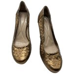 Andrew Geller Golden Goddess Woven Heels Step Up Your Shoe Game Photo 2