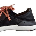 EUC OluKai Miki Li Sneakers Grey Black Size 8.5 Retail $130.00 Gray Photo 4