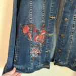 Sophie Max NWOT  Embroidered Denim Jacket Photo 2