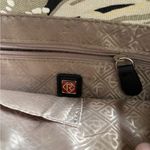 Relic BRAND CREAM AND BLACK CANVAS CROSSBODY SNAP CLOSURE WITH A ZIP CLOSURE TOO Photo 9