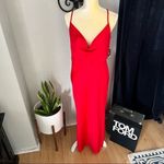 Taylor Midi Slip Midi Dress, Holiday/Christmas Party Dress, Red, Size 10, NWT‎ Red Photo 7