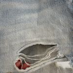 AGOLDE denim shorts women button fly cut off distressed summer cotton size 26 Photo 4