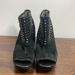 Kenneth Cole Women's Slip On Studded Heeled Ankle Boots Black Size 7.5 Photo 2
