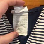 Motherhood  maternity blue/white swim taniki top size large . Photo 2