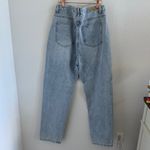 White Fox Boutique White Fox Denim Light Blue High-Waisted Jeans XL Photo 1