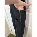PacSun  Black Denim Overalls Women’s Size 25 Grunge Photo 4