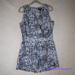 White House | Black Market romper, women's size 8 Photo 1