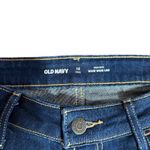Old Navy  Womens High Rise Wow Wide Leg Dark Wash Stretch Denim Jeans 14 Long Photo 2