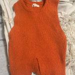 LA Hearts Orange Sleeveless slit top Photo 0