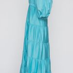 Alice + Olivia . Shayla Tiered Gathered Cotton-blend Maxi Dress. Photo 5
