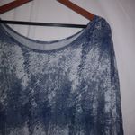 Mudd  XLJ Blue Gray Snake T-Shirt Top Photo 3