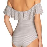 Eberjay Eberjey X Revolve Margarita One Piece In Sea Stripe NWT Size Medium Photo 1