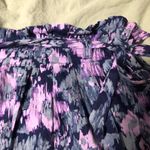 Old Navy paper bag ruffle abstract floral skirt women’s size 2 with belt Photo 8