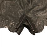 Mona B  faux leather eyelet shorts size large Photo 6