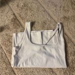 Abercrombie & Fitch Classic White Tank Top Photo 2