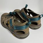 Teva  Vibram Outdoor Sandals - Brown and Blue Photo 5