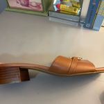 Tommy Hilfiger  Heeled Brown Leather Sandals Photo 1