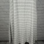 Mossimo Supply Co . Gray White Skater Stretchy Striped Dress XXL Photo 14