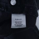 White House | Black Market   Womens Black Slim Leg Jeans Size S Photo 7