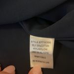 Sugar Lips Sugar + Lips Blue High Neck Sleeveless Lace Top - NWT Photo 4