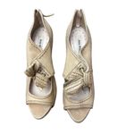 Miu Miu  Leather Bow Accents Sandals EU391/2 US 9 Photo 4