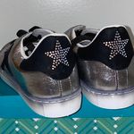 NIB Anna Gray/Black Star Cutout Sneakers 8 Gray Photo 6