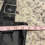 WE WORE WHAT Moto Overalls Vegan Leather Black XS WWQ06 1 Photo 10