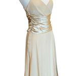 Adrianna Papell Silk Draped Surplice Wrap Cocktail Dress Vintage 90’s Photo 8