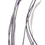 Glass Floral Teardrop Necklace Photo 6