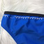 California Waves Crochet-Trim Hipster Bikini Blue Photo 4