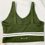 WILO 🆕 Contour Polka Dot Striped Padded Sports Bra/Top🆕 Photo 1