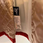 Kaelin Red Ski Jacket Quilted Winter Warm Puffy Size 8 Long Line Vintage Photo 4