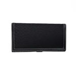 Coach Hampton Signature Black Buckle Wallet With Insert Tri-Fold Photo 15