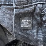 ZARA  Black Raw Hem Wide Leg Cropped Ankle Jeans Photo 5