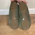 Lucky Brand  Emmie Green Leather Faux Snake Skin Embossed Ballet Flats Photo 10