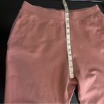 Girlfriend Collective  Organic Cotton Mauve Joggers, size S Photo 12
