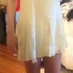 American Eagle Outfitters White Slip Dress With Lace Size M Photo 0