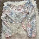 Surf Gypsy NWT Rainbow PALM SPRING TIE FRONT TOP Photo 5